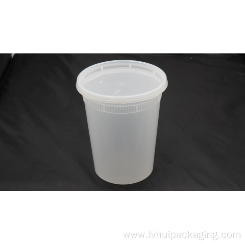 32oz disposable soup cups with lid